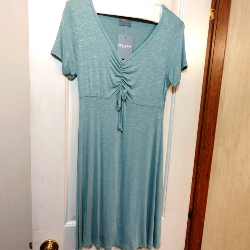 Midi Dress 👗 in teal!